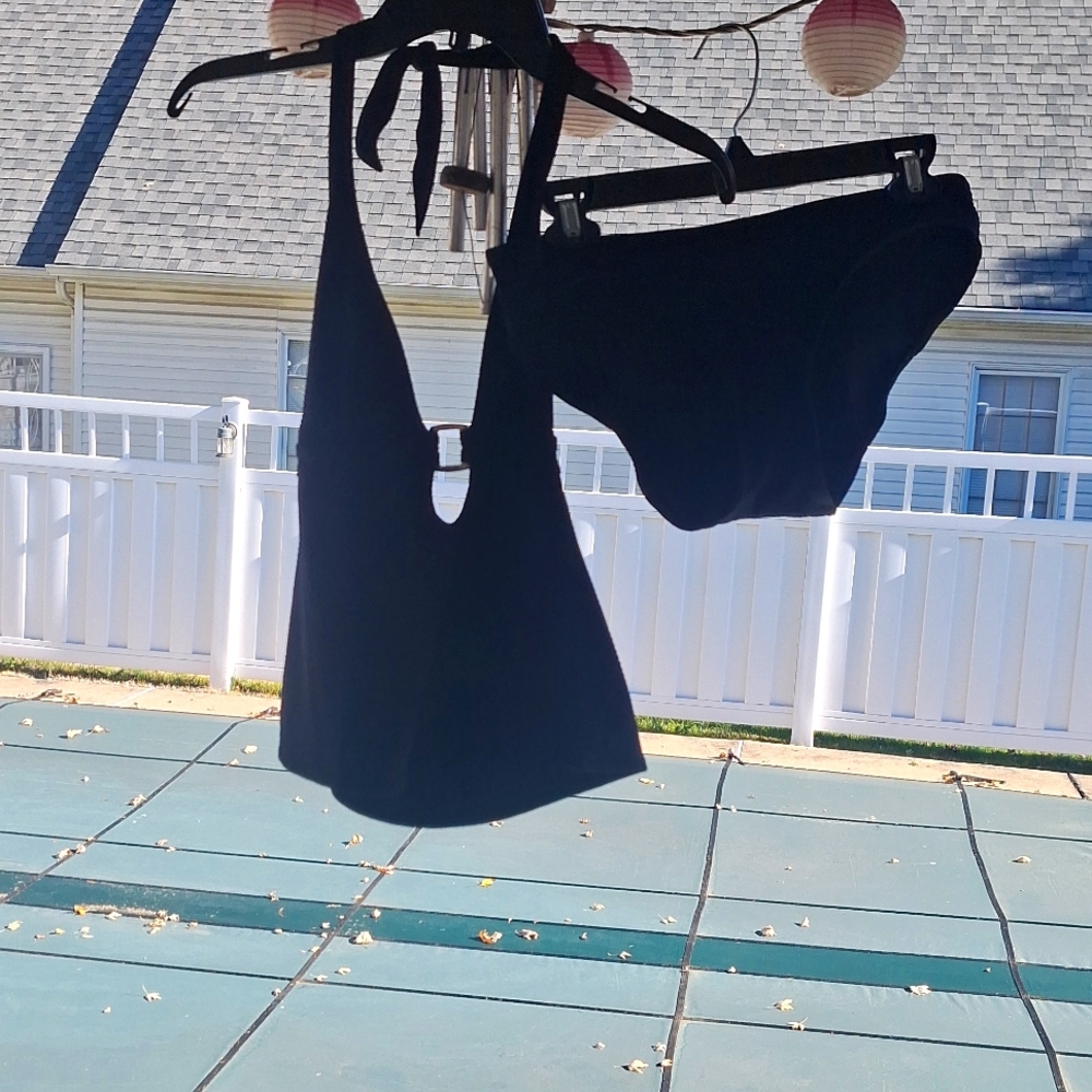 SEXY DKNY BLUE TANKINI